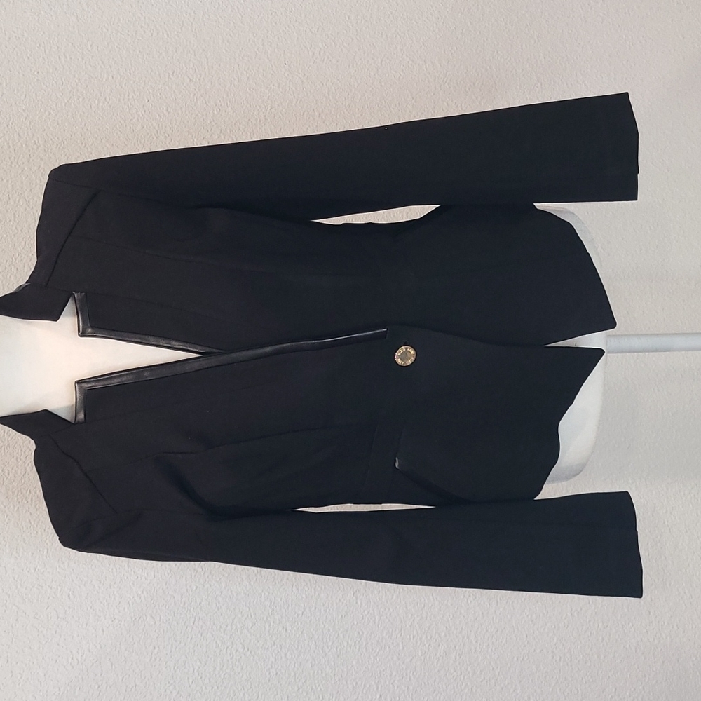 NWT Anne Klein XS black blazer jacket